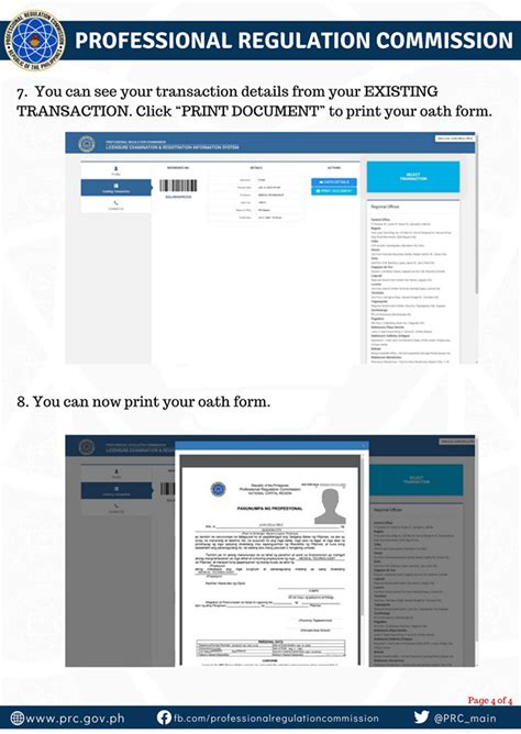 prc oath taking registration|Submission of Requests for Special Individual Oathtaking.